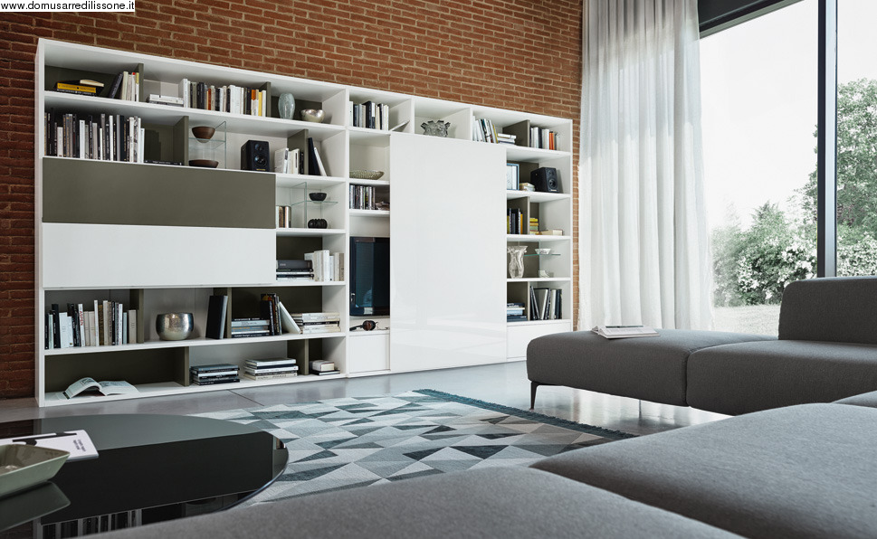 Libreria archives non solo mobili: cucina, soggiorno e camera Librerie moderne in rovere