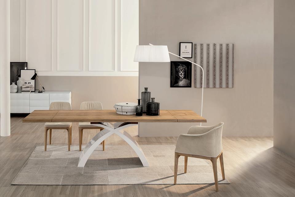 Tavoli allungabili archives non solo mobili: cucina, soggiorno e ... Tavolo in legno allungabile