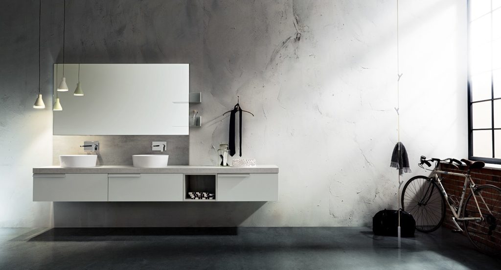 arredo bagno industrial style