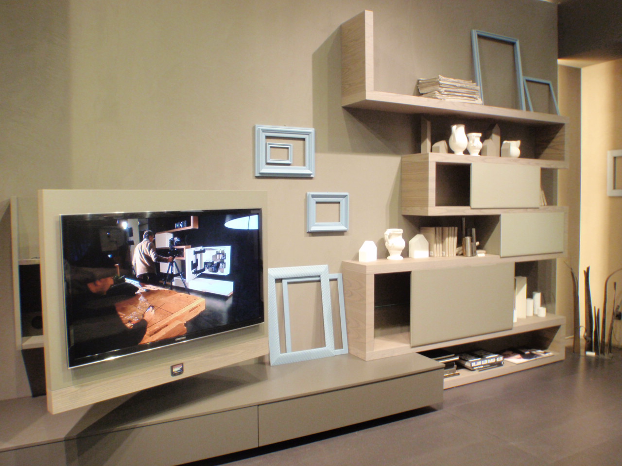 soggiorno side system porta tv rack