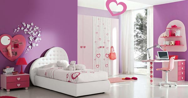 letto singolo cuore mab