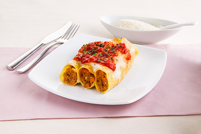 cannelloni al ragù smeg