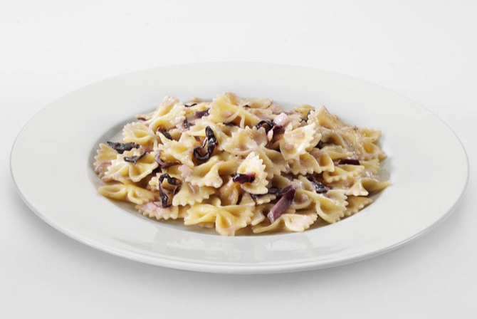 farfalle al radicchio smeg