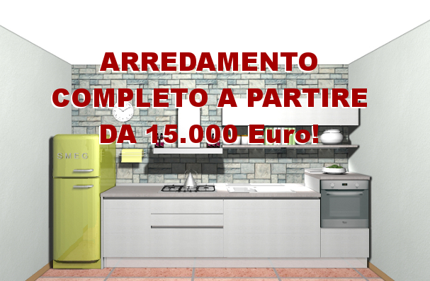 arredamento completo 15 mila euro