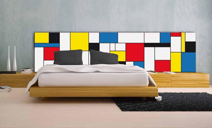 pannello retroletto Mondrian 