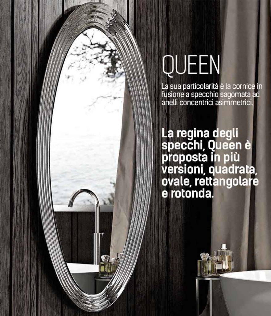 Specchio Queen Riflessi diverse misure 