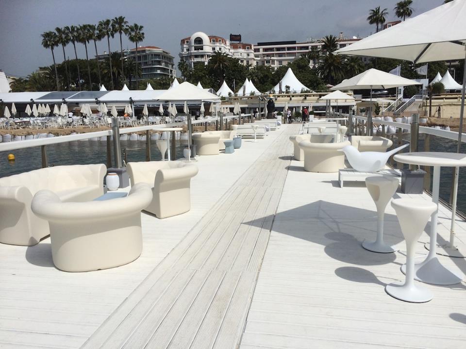 arredamento outdoor festival di cannes