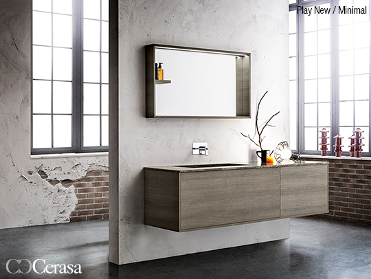 bagno moderno e minimal cerasa