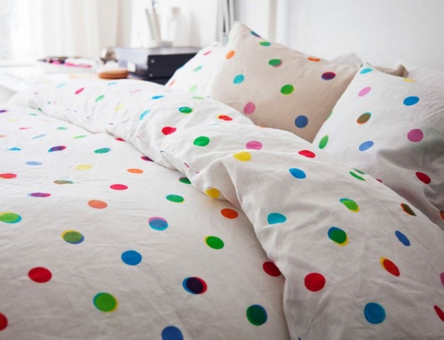 idee arredamento colorato e divertente con pois