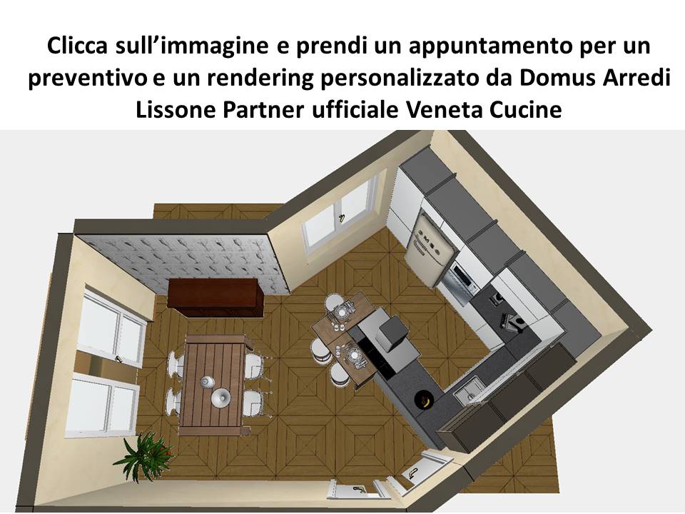 rendering personalizzati Veneta cucine