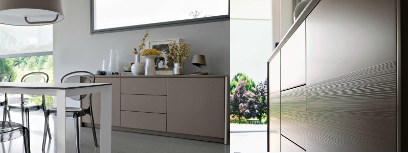 credenza password calligaris tortora opaco