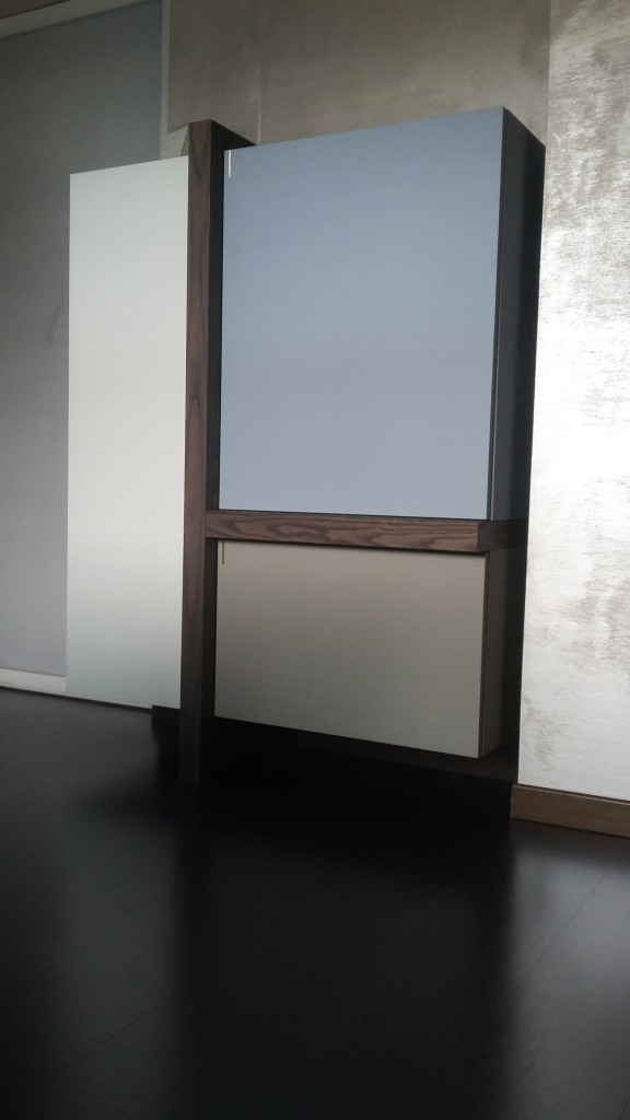 credenza moderna TLine Fimar legno laccato