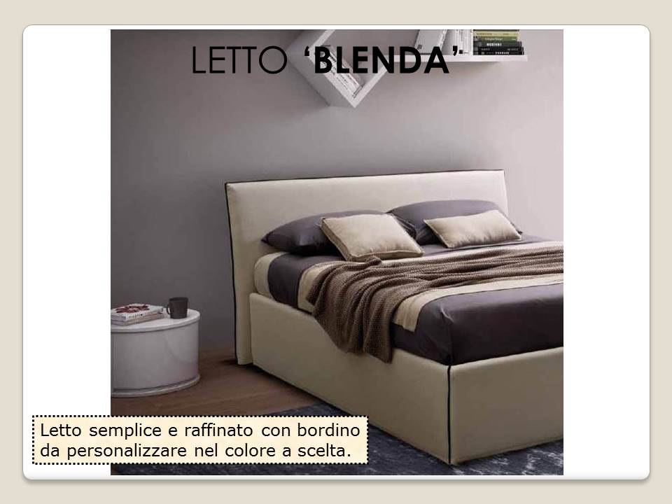 letto blenda tessuto contenitore