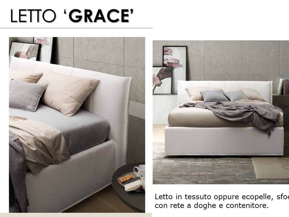 letto grace ecopelle contenitore