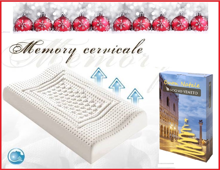 regali di natale 2016 cuscino memory cervicale