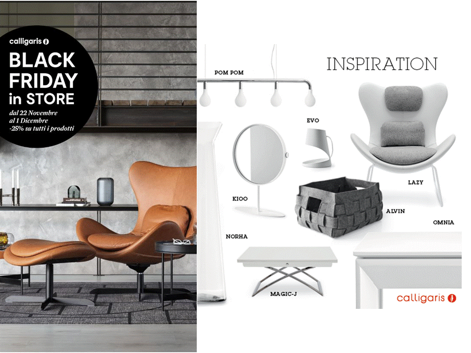 BLACK FRIDAY CALLIGARIS