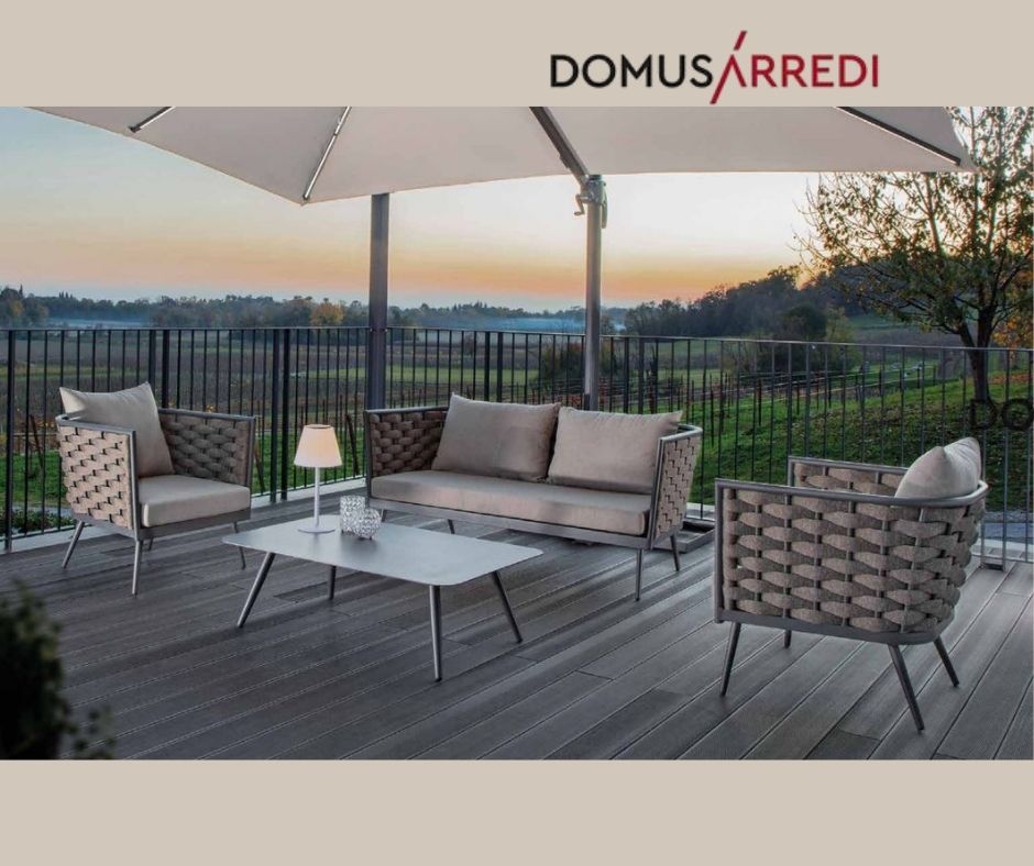 ARREDA I TUOI TERRAZZI PER SENTIRTI LIBERO ANCHE IN CASA TUA